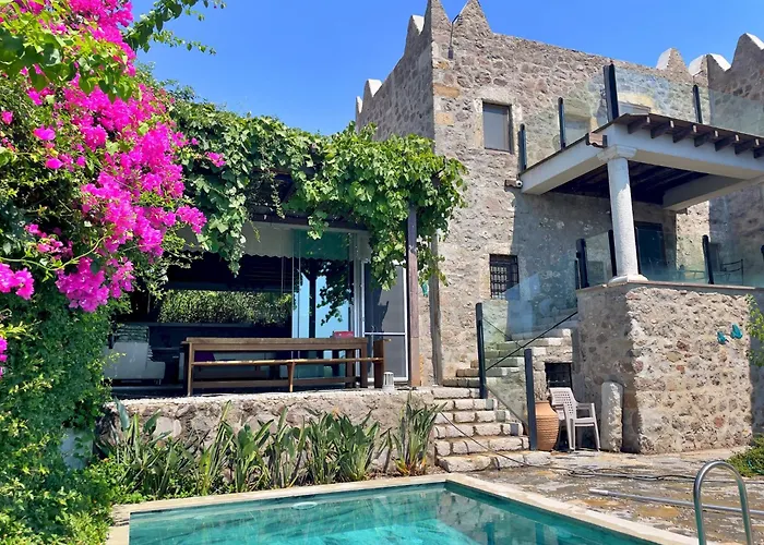 Luxury Stone With Private Pool Vila Bodrum